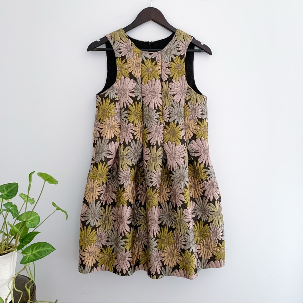 Cynthia Rowley Floral Jacquard Dress